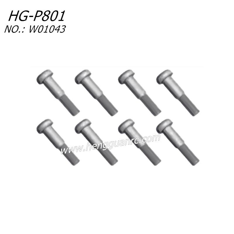 HENGGUAN HG-P801 RC Truck Parts TM (T head machine screw, step)W01043