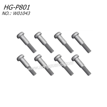 HENGGUAN HG-P801 RC Truck Parts TM (T head machine screw, step)W01043