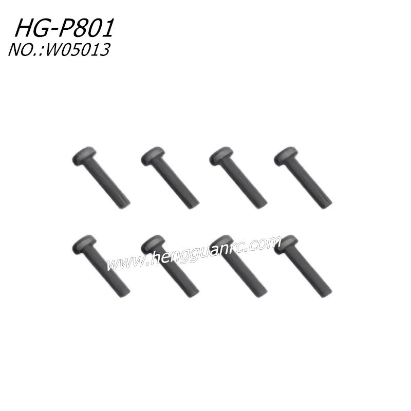 HENGGUAN HG-P801 RC Truck Parts Hexagon Socket TM Machine Screw W05013