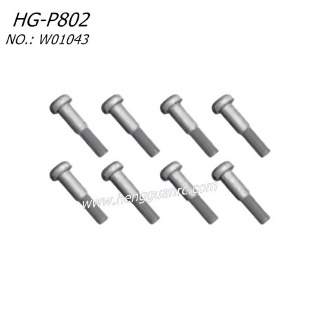 Hengguan HG-P802 RC Truck Parts TM-(T-head machine screw, step) W01043