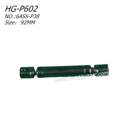 Hengguan HG-P602 RC Truck Parts Transmission Shaft 6ASS-P38 92MM