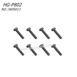Hengguan HG-P802 RC Truck Parts Hexagon Socket TM Machine Screw W05013