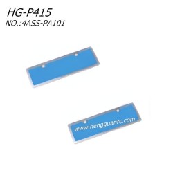 Hengguan HG-P415 RC Truck Parts Alloy License Plate Assembly 4ASS-PA101