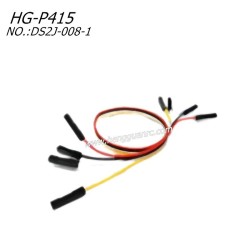 Hengguan HG-P415 RC Truck Parts Signal Cable DS2J-008-1-1P