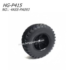 Hengguan HG-P415 RC Truck Parts Spare Tire Assembly 4ASS-PA093