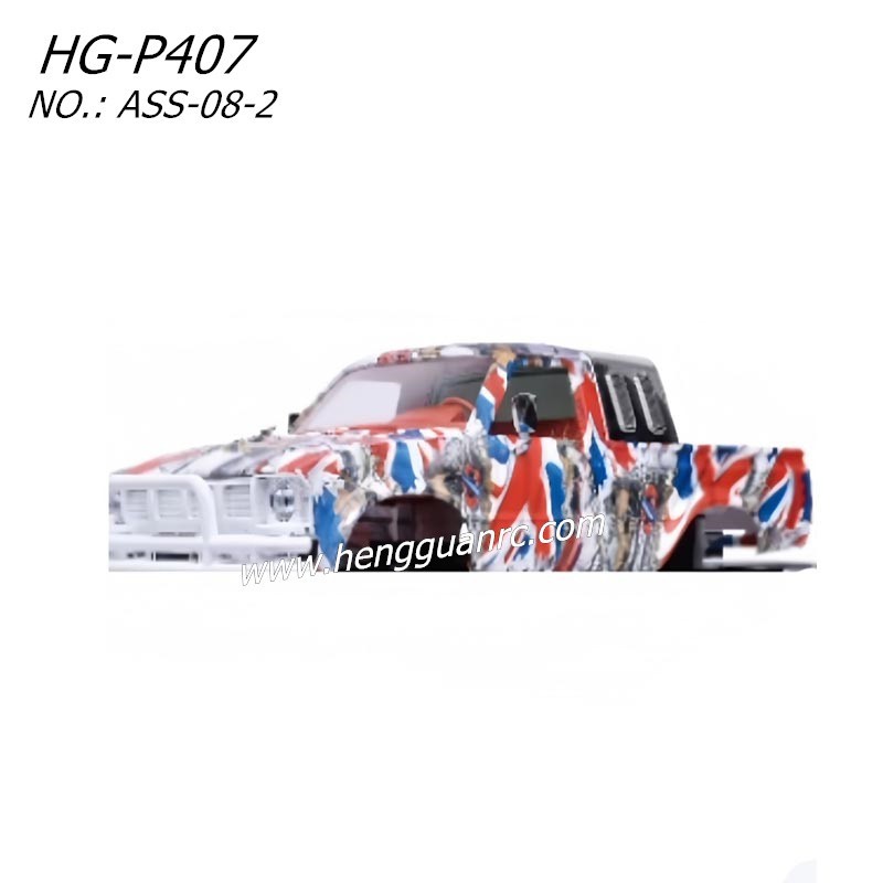 Hengguan HG-P407 RC Truck Parts National Flag ASS-08-2