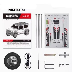 HENGGUAN HG4-53 1/16 RC CAR-2
