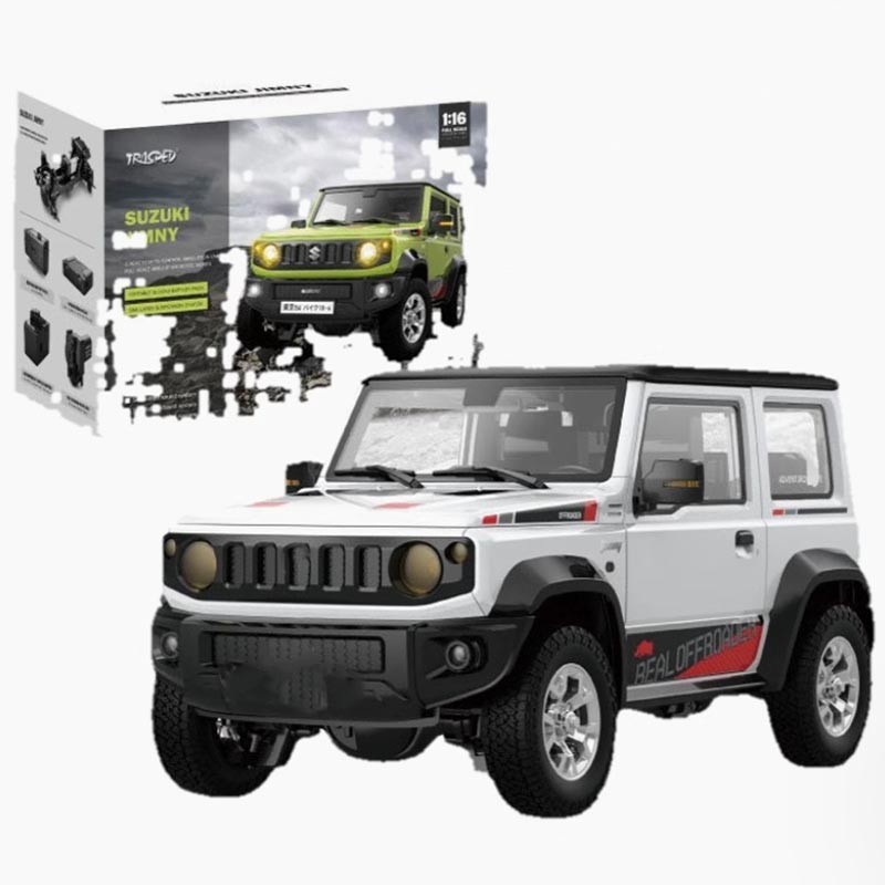 HENGGUAN HG4-53 1/16 RC CAR WHITE-1