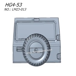 Hengguan HG4-53 Parts Back Door LMZJ-013