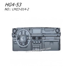 Hengguan HG4-53 Parts Instrument Panel (with light board)  LMZJ-014-2
