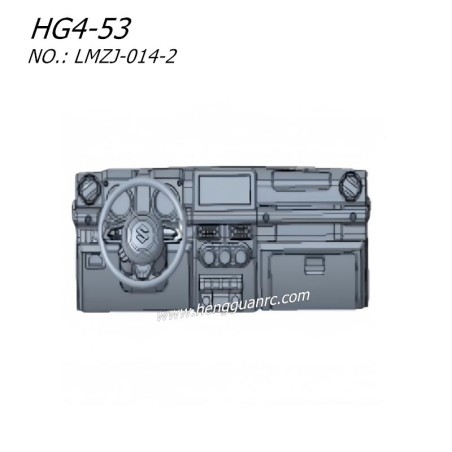 Hengguan HG4-53 Parts Instrument Panel (with light board)  LMZJ-014-2