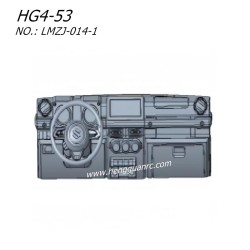 Hengguan HG4-53 Parts Instrument Panel (without light panel) LMZJ-014-1