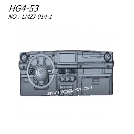 Hengguan HG4-53 Parts Instrument Panel (without light panel) LMZJ-014-1