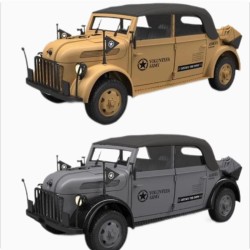 Hengguan HG4-51 1/18 Military Command Car Simulation Remote Control Car-2