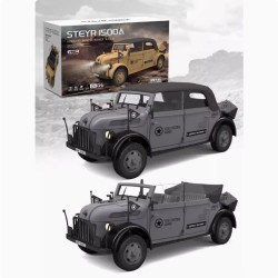 Hengguan HG4-51 1/18 Military Command Car Simulation Remote Control Car GRAY-2