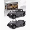 Hengguan HG4-51 1/18 Military Command Car Simulation Remote Control Car GRAY-2