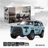 Hengguan HG4-52 1/18 4WD Simulation RC CAR blue-1