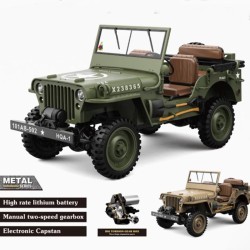 Hengguan HG4-58 1/14 4WD Off-road Climbing RC CAR GREEN-1
