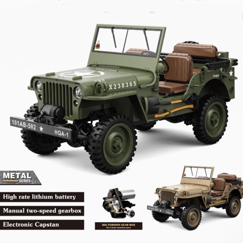 Hengguan HG4-58 1/14 4WD Off-road Climbing RC CAR GREEN-1