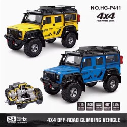 HENGGUAN HG-P411 1/10 4WD 2.4G Climbing CAR