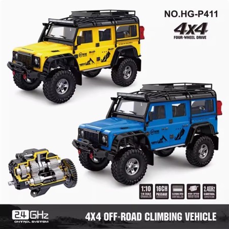 HENGGUAN HG-P411 1/10 4WD 2.4G Climbing CAR