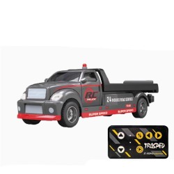 HENGGUAN HG754A 1:64 MINI RC CAR GRAY RED-2