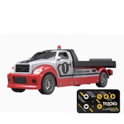 HENGGUAN HG754A 1:64 MINI RC CAR GRAY RED-1