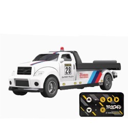 HENGGUAN HG754A 1:64 MINI RC CAR WHITE-1