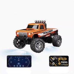 HENGGUAN HG754A 1:64 MINI RC CAR ORANGE-1