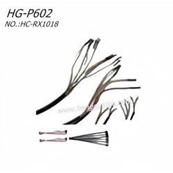 Hengguan HG-P602 RC Truck Parts Controllable Light Kit HC-RX1018