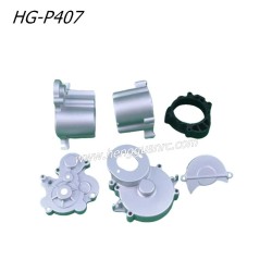 Hengguan HG-P407 RC Truck Parts Gearbox Housing Set