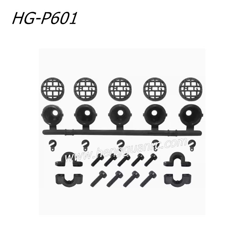Hengguan HG-P601 RC CAR Parts Car Body Light Bar Seat Applicable