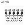 Hengguan HG-P601 RC CAR Parts Car Body Light Bar Seat Applicable