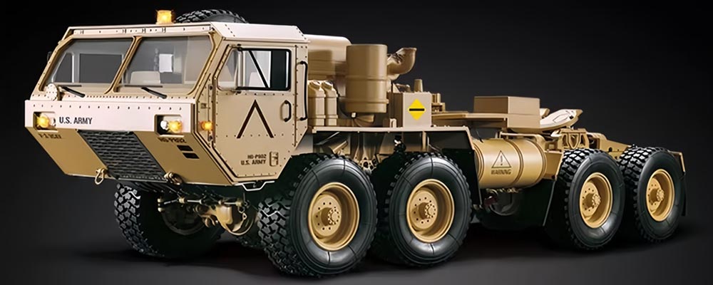 Hengguan Trasped Military Truck yellow-1