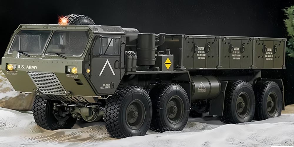Hengguan Trasped Military Truck green-1