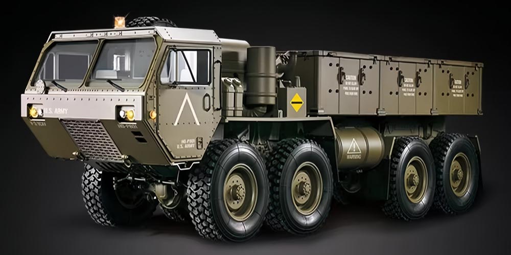 Hengguan Trasped Military Truck green-2