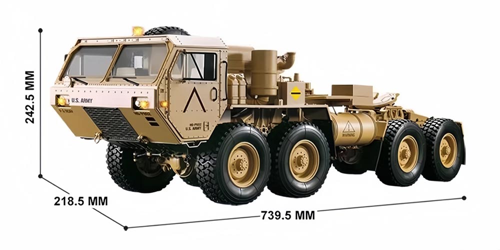 Hengguan Trasped Military Truck size-1