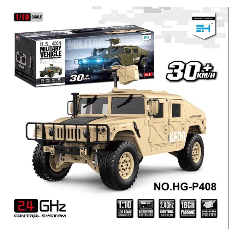 Hengguan HG-P408 RC CAR YELLOW-1