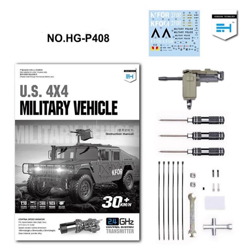 Hengguan HG-P408 RC CAR PARTS-1