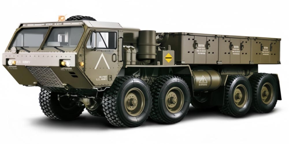 HENGGUAN HG-P801 8-channel 1:12 eight-wheel drive simulation military truck-2