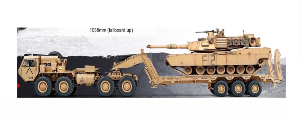 Hengguan HG-P806 1:12 RC truck -1