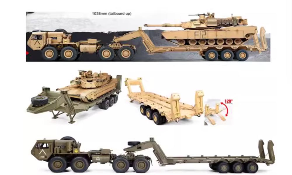 Hengguan HG-P806 1:12 RC truck -2