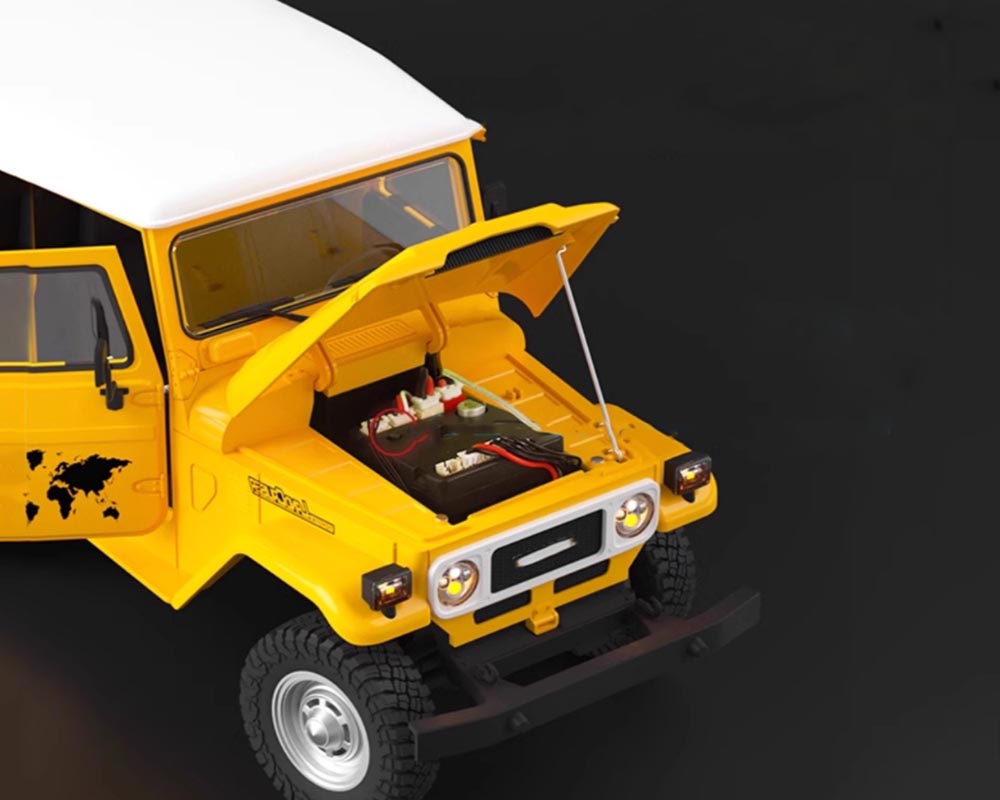 Hengguan HG4-50 RC CAR YELLOW PARTS-1