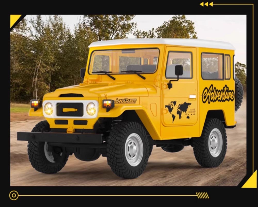 Hengguan HG4-50 RC CAR YELLOW-1