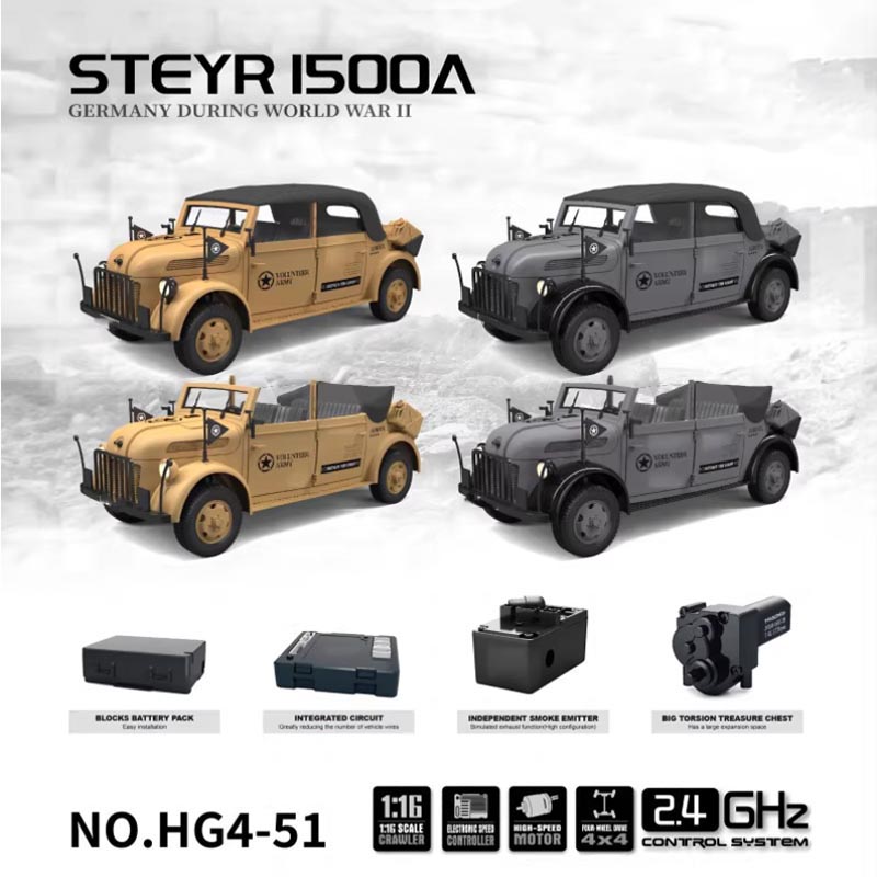 Hengguan HG4-51 1/18 RC CAR-3