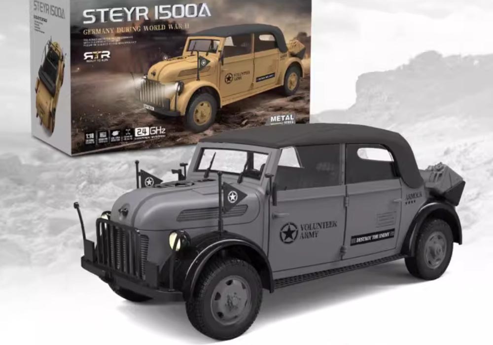 Hengguan HG4-51 1/18 Military RC CAR GRAY