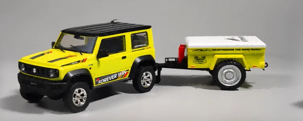 Hengguan HG4-53 RC CAR YELLOW-1